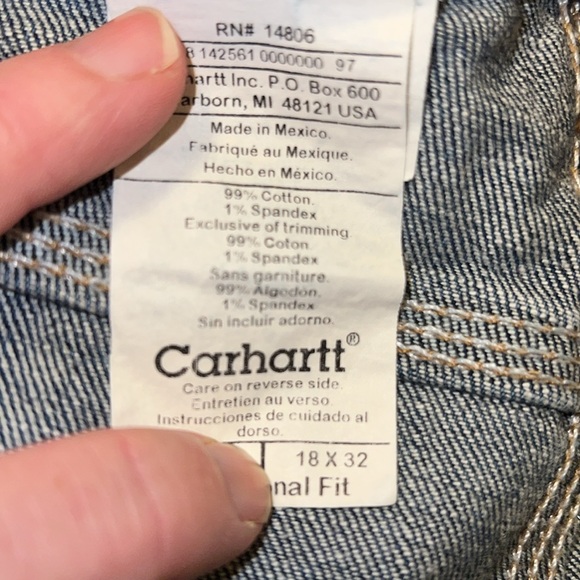 Carhartt Bootcut Jeans 18 - Picture 10 of 10
